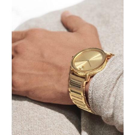 Movado Men's Bold Evolution Blue Ion-Plated Steel Case and