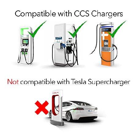 Lectron CCS Adapter for Tesla Model 3,Y, S and X - for Tesla Owners Only - Fast Charge Your Tesla with CCS Chargers (Black)｜importstore-maron｜05