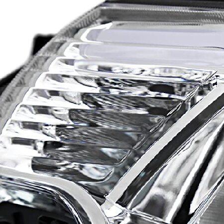 龍角散「セクハラ社長 SPEC-D TUNING Clear Headlights with LED Strip Compatible with 2012-2015 Toyota Tacoma