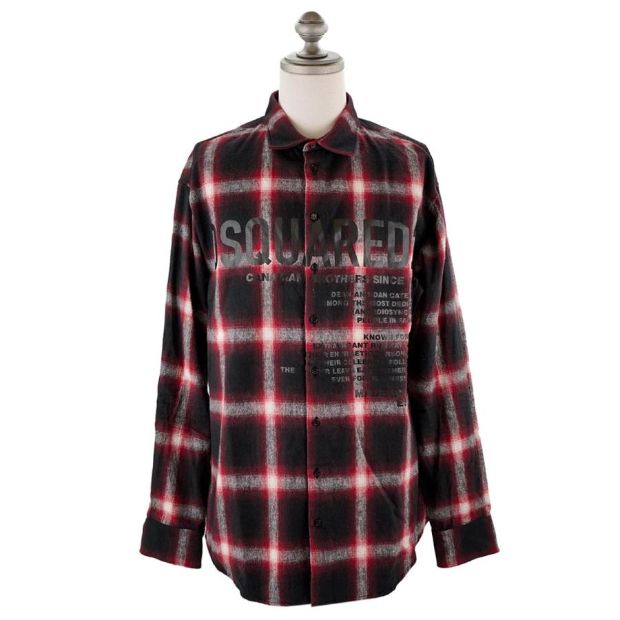 DSQUARED2 ディースクエアード 長袖シャツ S74DM0647 S54782 DSQUARED2 ディースクエアード 長袖シャツ S74DM0647 S54782