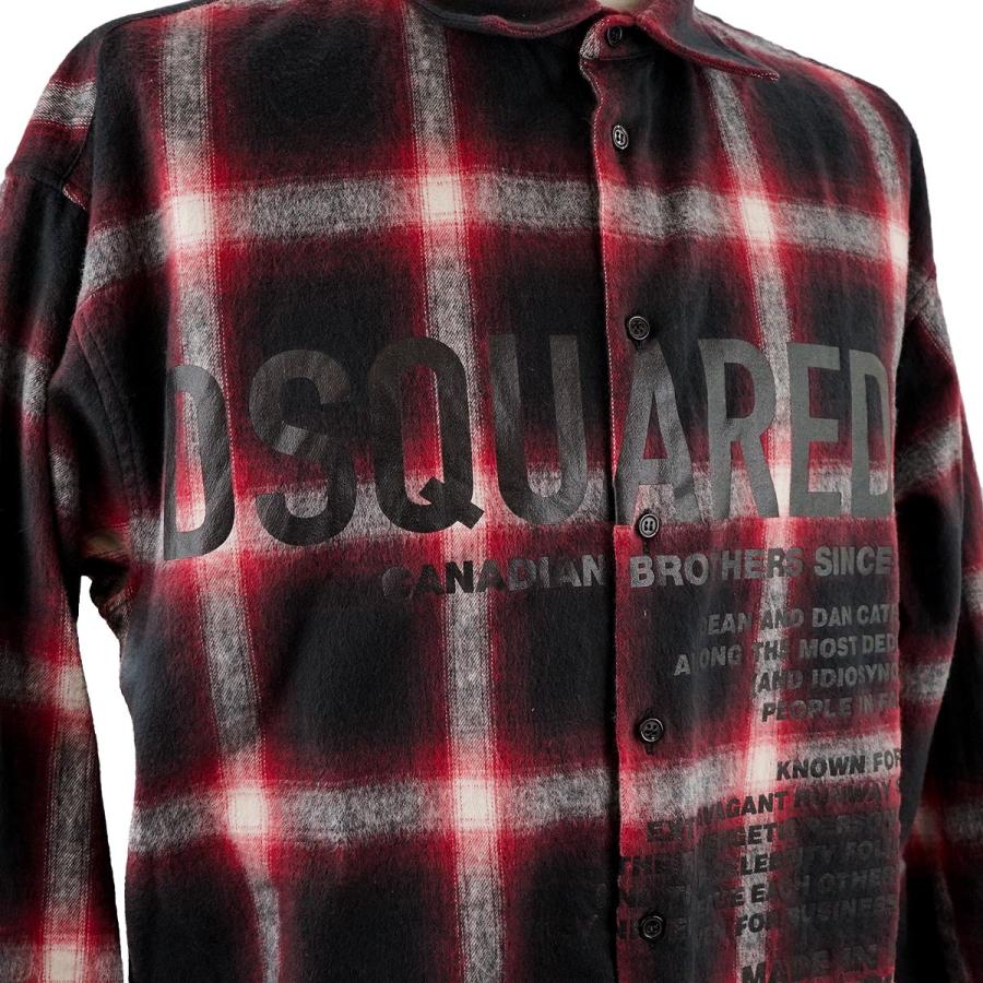 DSQUARED2 ディースクエアード 長袖シャツ S74DM0647 S54782 DSQUARED2 ディースクエアード 長袖シャツ S74DM0647 S54782