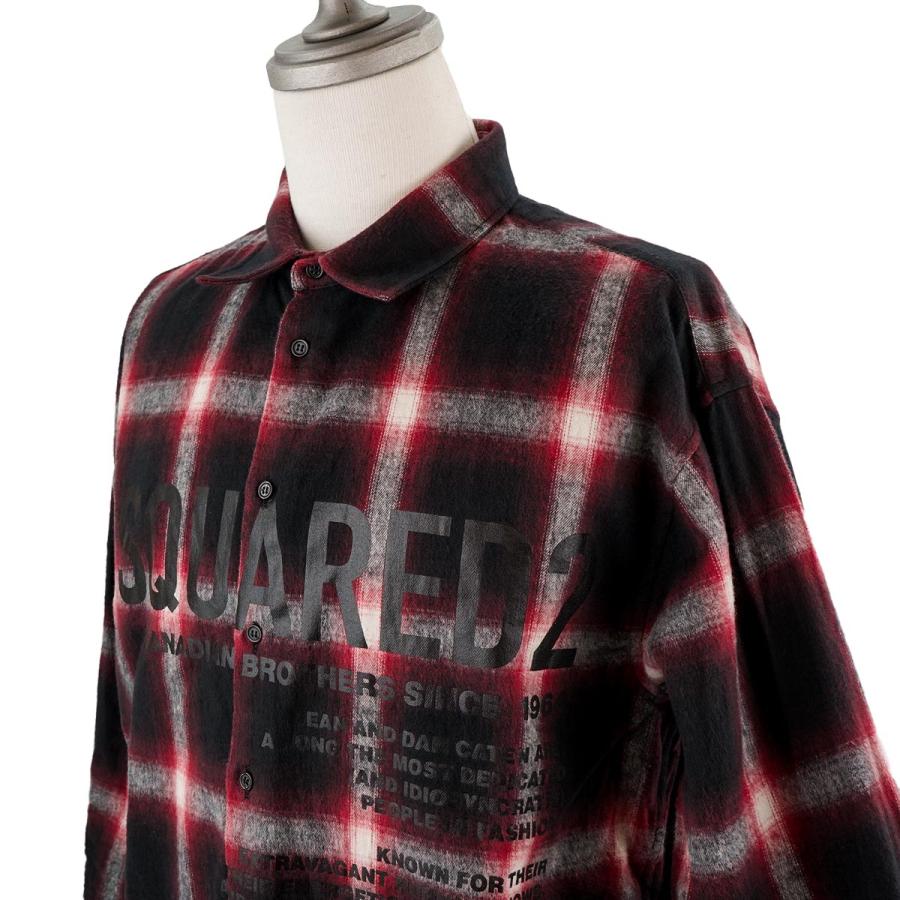 DSQUARED2 ディースクエアード 長袖シャツ S74DM0647 S54782 DSQUARED2 ディースクエアード 長袖シャツ S74DM0647 S54782