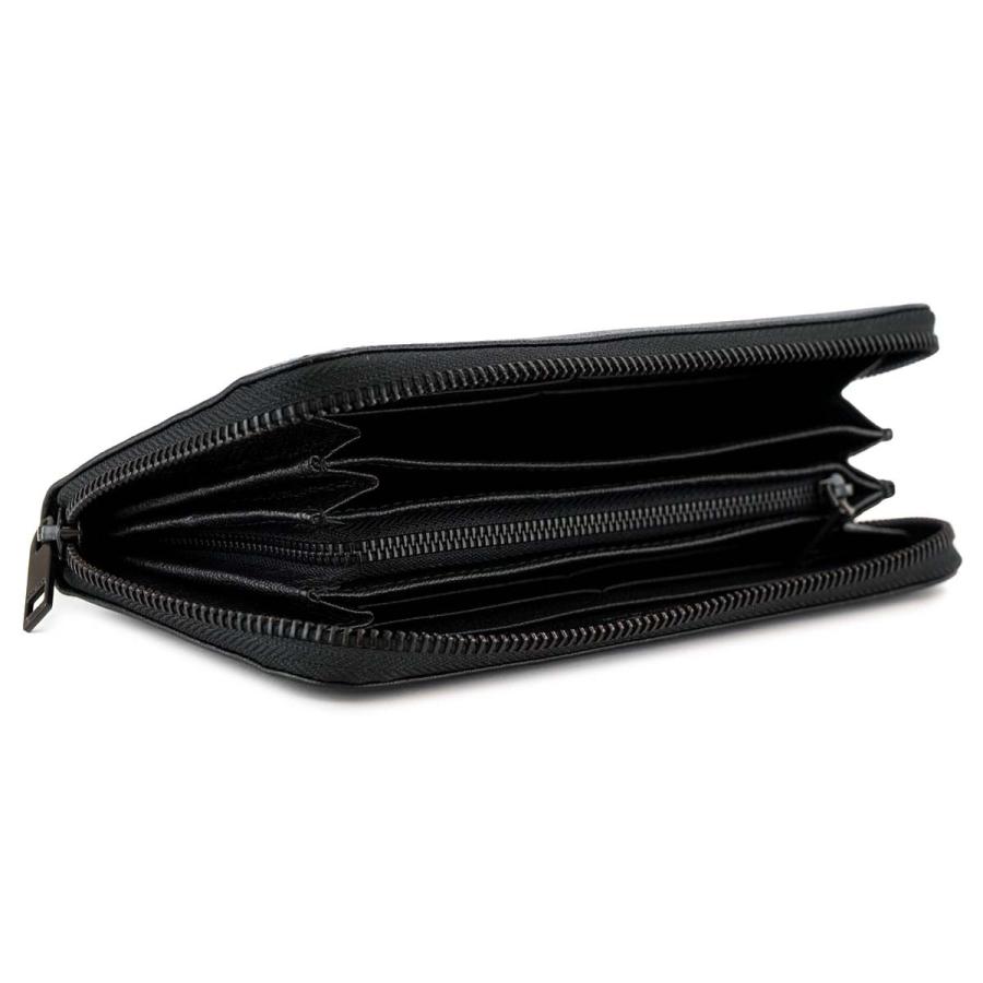 DIESEL ディーゼル 長財布 X06626 P0396 24 ZIP メンズ ウォレット ブラック|importteresa|03