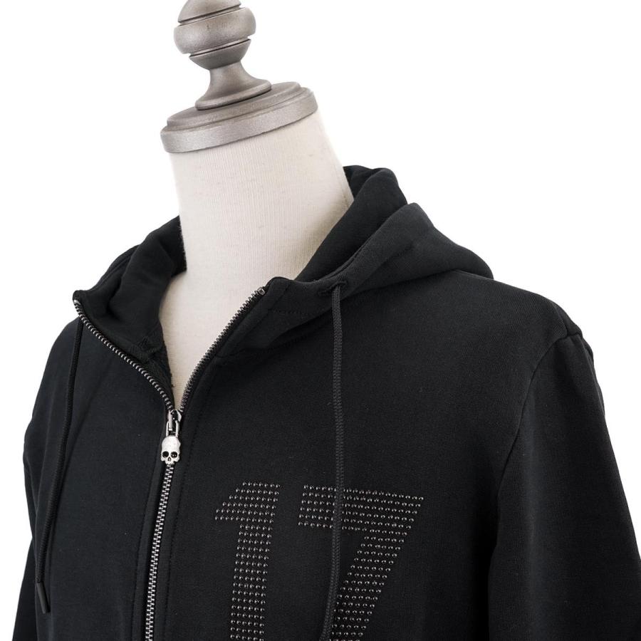 Hydrogen ハイドロゲン ジップアップパーカー メンズ スエット スウェット トレーナー 17 稲妻 スタッズ ブラック S Xxl Ihj18awblk インポートショップteresa 通販 Yahoo ショッピング
