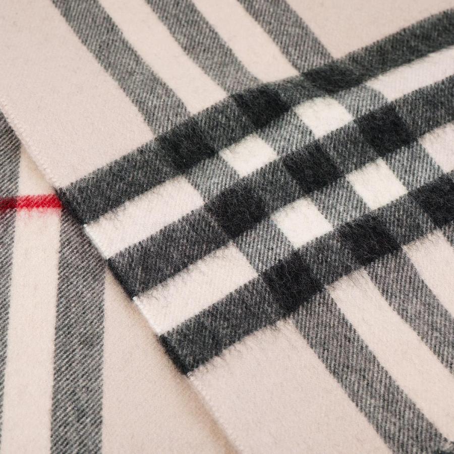 BURBERRY バーバリー マフラー 8015533 クラシック チェック カシミアスカーフ メンズ レディース ストーンチェック|importteresa|02