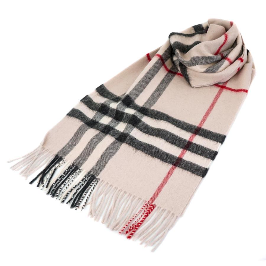 BURBERRY バーバリー マフラー 8015533 クラシック チェック カシミアスカーフ メンズ レディース ストーンチェック|importteresa|03