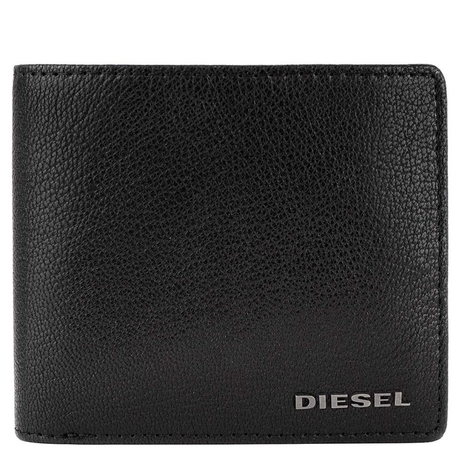 DIESEL ディーゼル 財布 メンズ 二つ折り HIRESH S X03925 PR271 T8013 Black｜importteresa