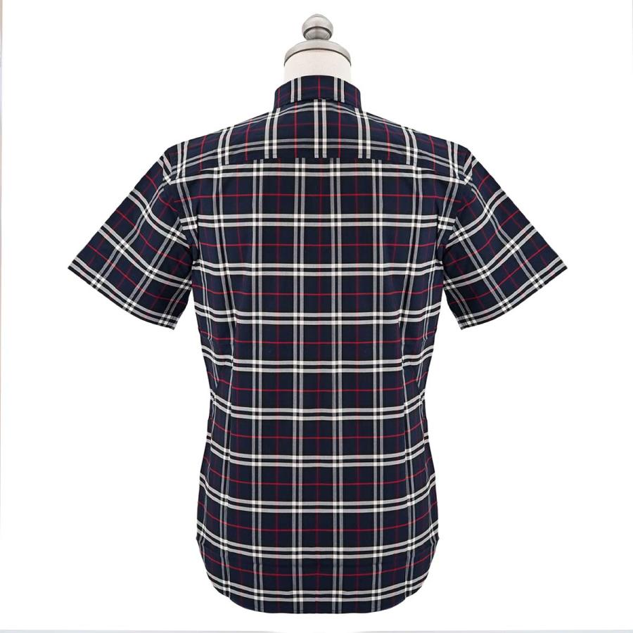 Burberry チェック柄 半袖シャツ