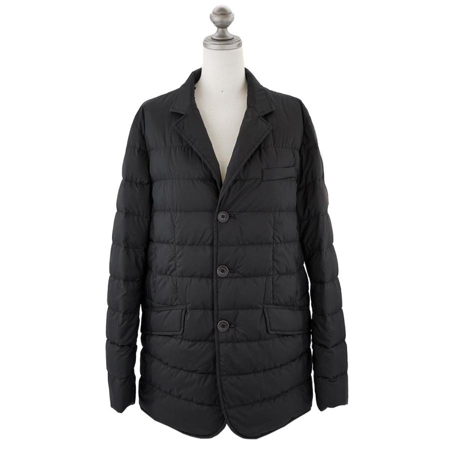 訳ありセール 格安 ダウンコート メンズ ヘルノ Herno 送料無料 Herno 46 52 ブラック メンズ Legend Linea Piuma Con Giacca 192 Pi001ule ダウンジャケット ヘルノ コート アウター