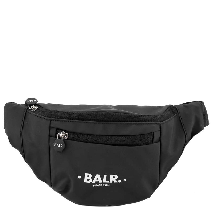 大流行中 Balr ボーラー 21年春夏新作 ボディバッグ B62 1003 Waterproof Nylon U Series Waistpack メンズ レディース ボディバッグ ブラック 再入荷1番人気 Skylanceronline Com