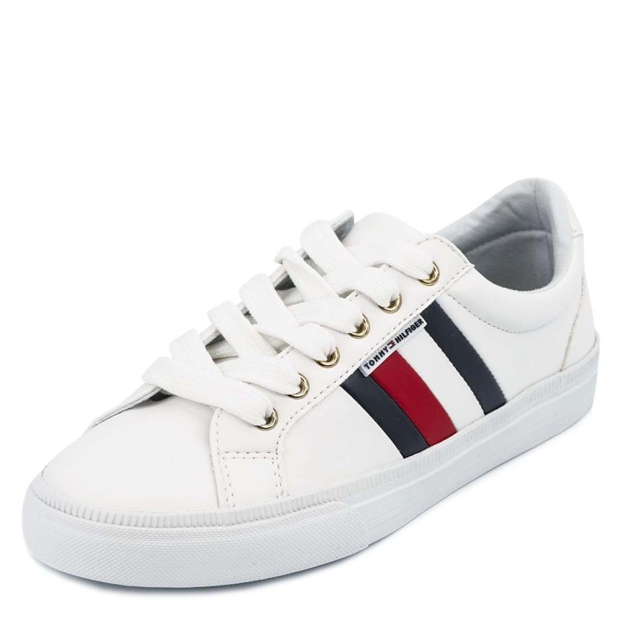 TOMMY HILFIGER トミーヒルフィガー スニーカー LIGHTZ メンズ WHITE/MARINE/FORMULA サイズ10