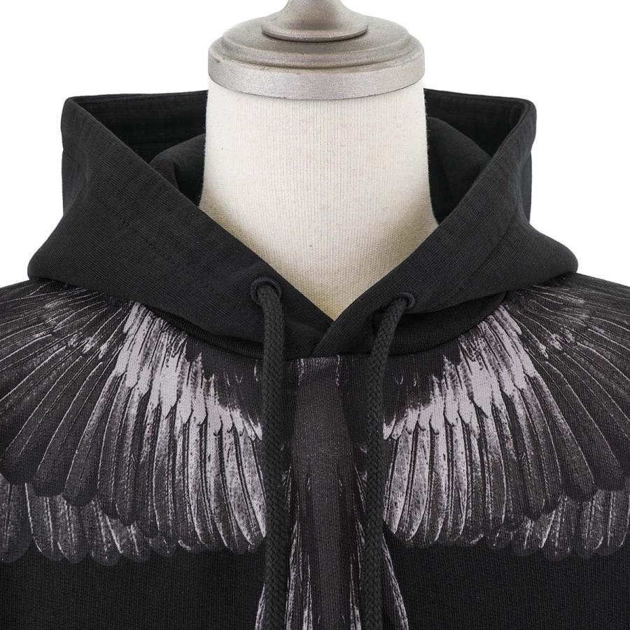 Marcelo Burlon マルセロバーロン マルセロブロン フーディー Cmbb007rfle003 メンズ パーカー フェザー 1010 Black Black ブラック ブラック R007r003blbl インポートショップteresa 通販 Yahoo ショッピング