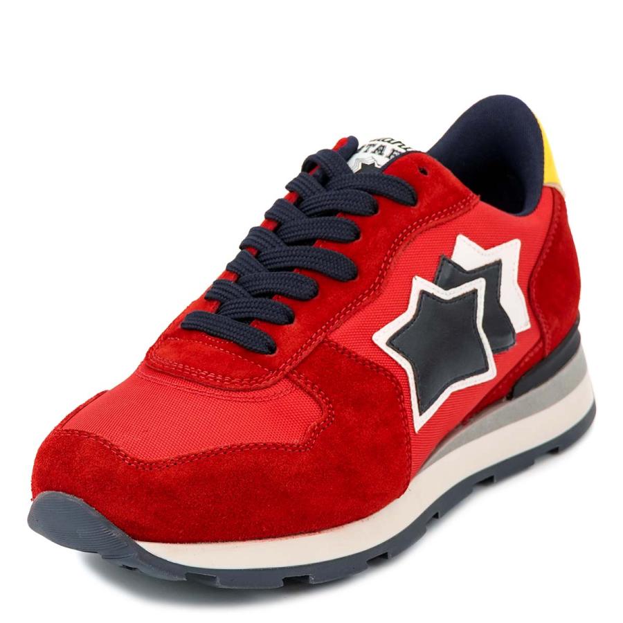 早割クーポン Atlantic Stars アトランティックスターズ スニーカー Antares Frof Bt53 メンズ アンタレス ローカット スエード レッド 格安即決 Finance Arturodigital Com
