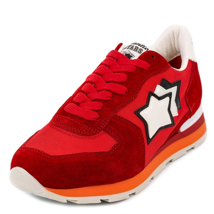 Atlantic Stars アトランティックスターズ スニーカー 年春夏新作 Fr 85b メンズ アンタレス ローカット スエード レッド マルチカラー Rsafr85bremu インポートショップteresa 通販 Yahoo ショッピング