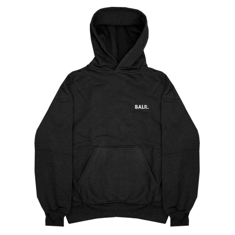 BALR ボーラー フーディー B1261.1062 Joey Box Thermal Hoodie メンズ Black ブラック｜importteresa｜07