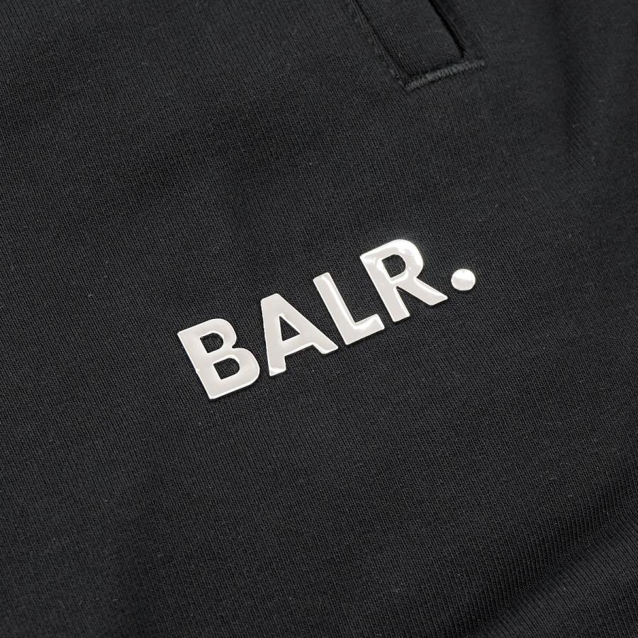 BALR ボーラー スウェットパンツ B1411.1059 Regular Satin Football Sweatpants メンズ Black ブラック｜importteresa｜03