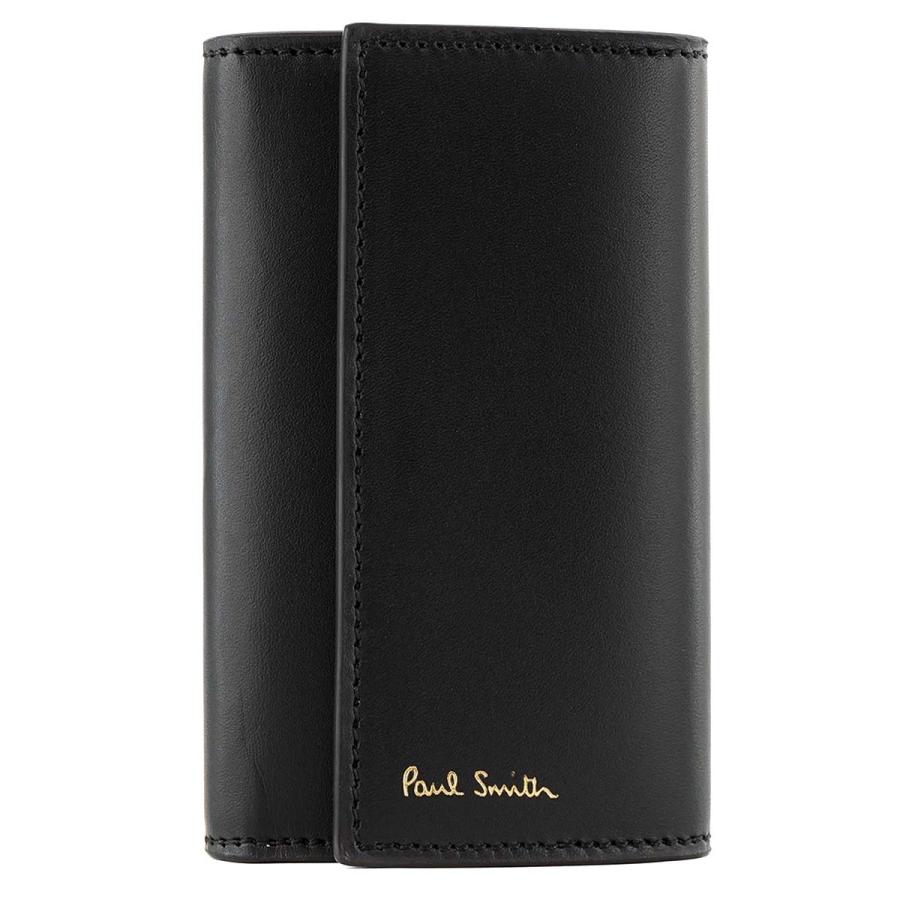 国内外の人気 21年 22年秋冬新作 キーケース ポールスミス Smith Paul キーケース メンズ ポールスミス Smith Paul 送料無料 M1a Black 79 メンズ Wallet Bmulti 1981 財布 帽子 ファッション小物