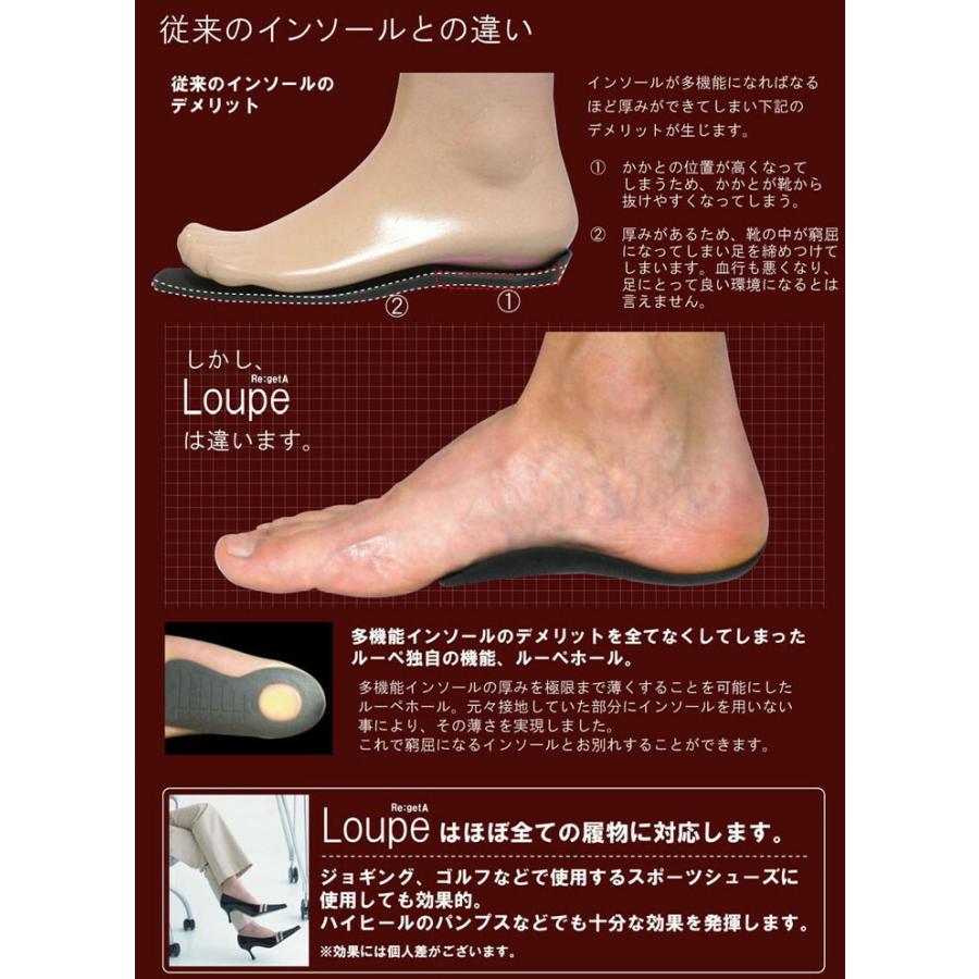 リゲッタ ルーペインソール インソール 中敷 歩きやすい 疲れない 甲広 幅広 日本製 Regetta メンズ レディース 靴 パンプス 立ち仕事 通勤 外反母趾 抗菌 防臭 |  | 05