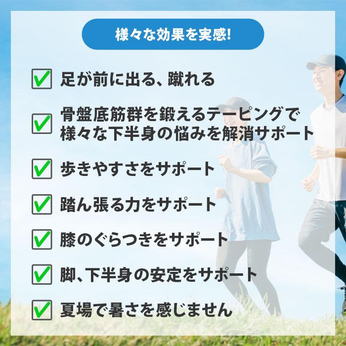 ロコモバスター サポータースパッツ テーピング 膝 腰 太もも 足首 筋肉 サポート スポーツ 普段着 通気性 オールシーズン ブラック ベージュ 前川修毅 本田圭佑 |  | 06