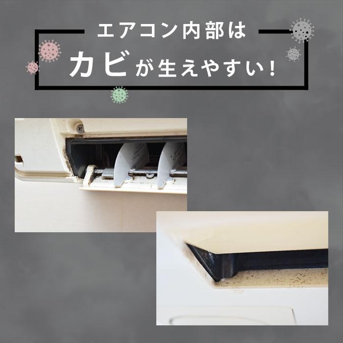 2本セット】エアコンクリーナー リフレッシュジェット 日本製 中性