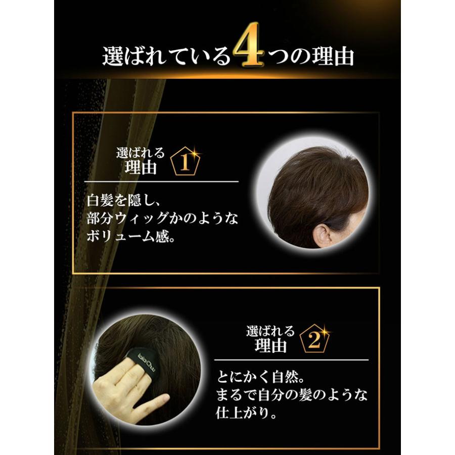 ララチュー大容量本体+レフィル　30グラム　白髪染め ララチュー ヘアファンデーション プレミアムN レフィル