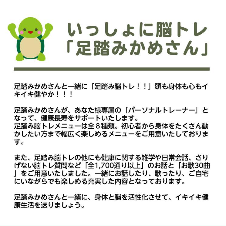 いっしょに脳トレ「足踏みかめさん」 脳トレ 高齢者 父の日 母の日