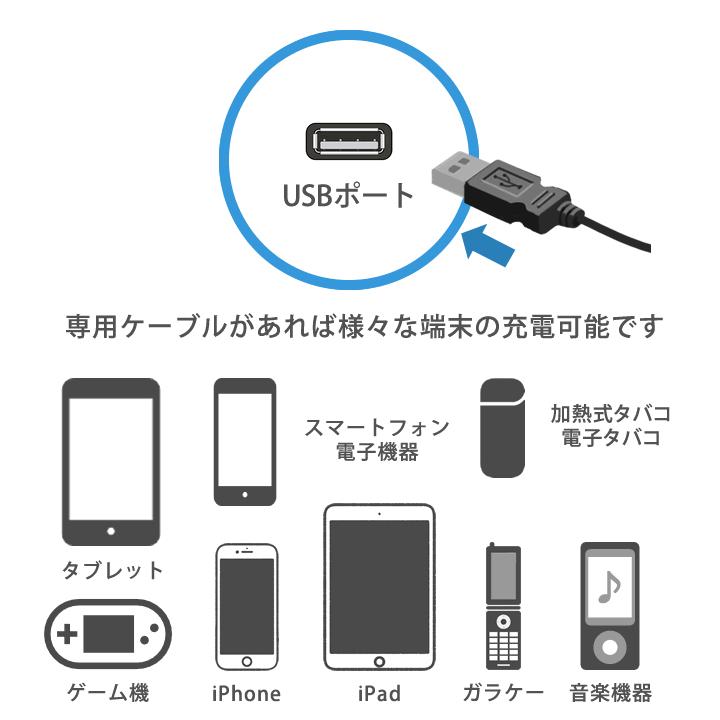 スマホ iPad iPhone 2ポート USB充電器 コンセント アルミコネクタ 5V 2.4A 折りたたみプラグ |  | 04