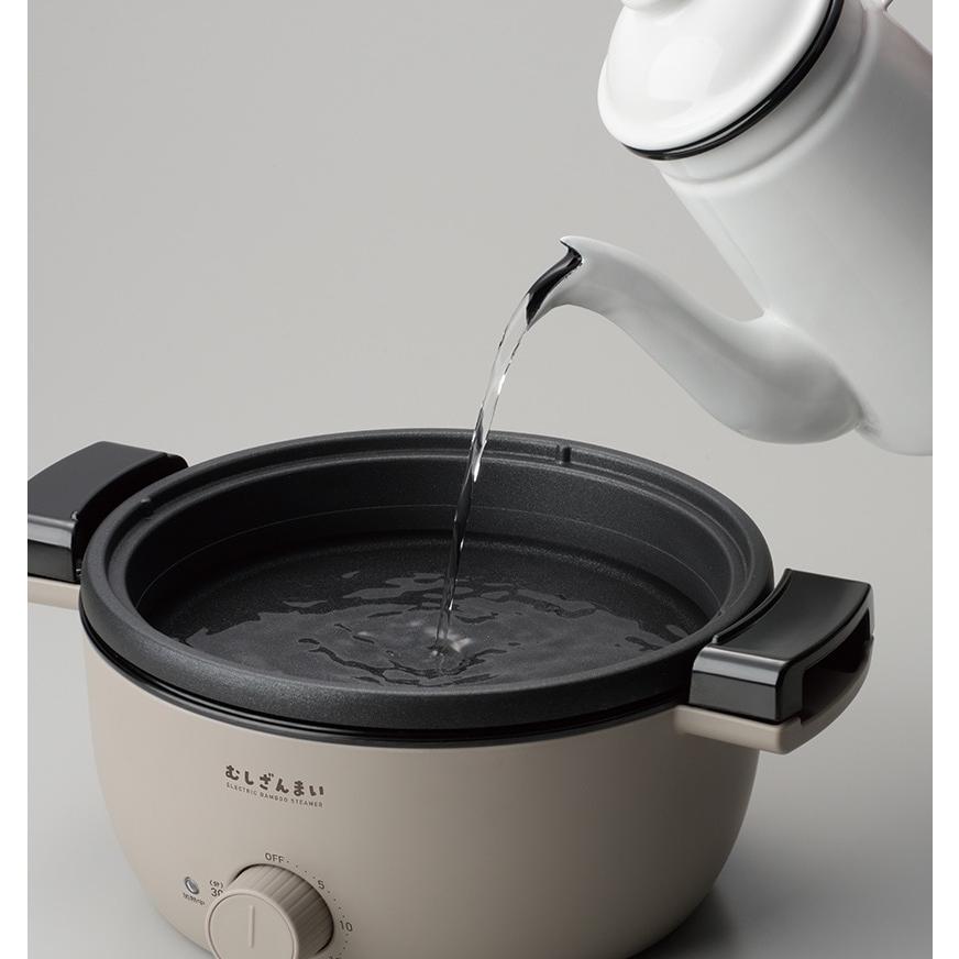 せいろ 電気せいろ蒸し器 むしざんまい アピックス AMZ-450GY_4