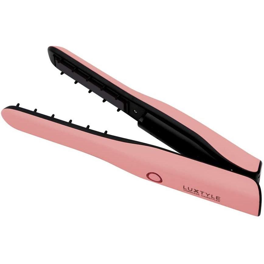 ヘアアイロン コードレス  軽量 コンパクト 携帯用ポーチ付き ホワイト ブラック  ヒーローグリーン HS-410 爆買 | ヒーローグリーン | 02