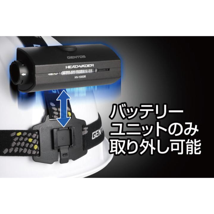 GENTOS（ジェントス） ヘッドライト HV-1000R ヘッドライト ヘッド