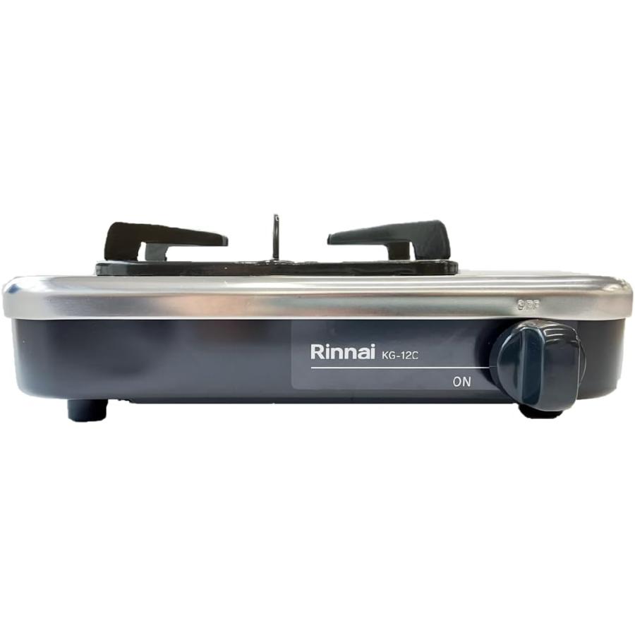 未使用アウトレット　リンナイ１口　　コンロ　KＧー１２Ｃ都市ガス用　　　　　　Ｎー３５０ e-maxjapan_kg-12c-a13