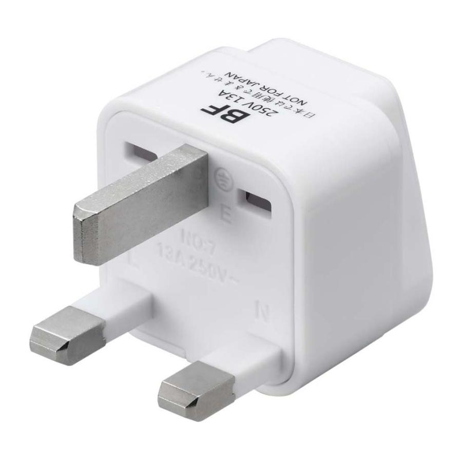 24個セット YAZAWA 海外用電源プラグ BFタイプ KP5 : インプリンク
