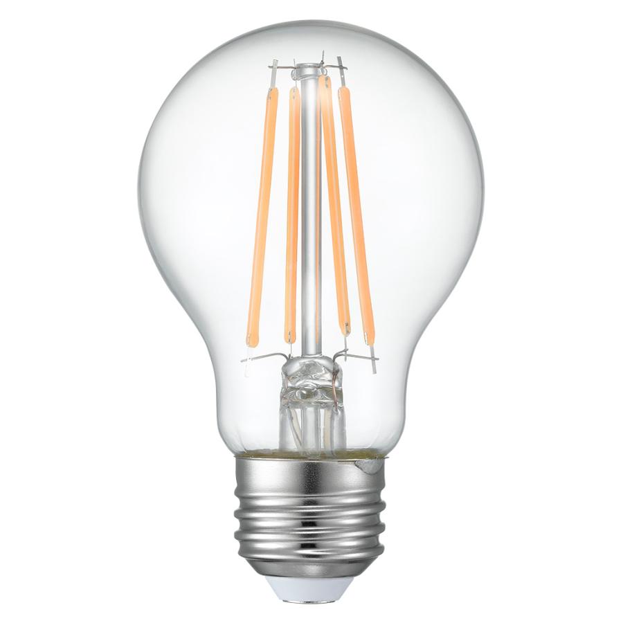YAZAWA YAZAWA 10本セット フィラメントLED電球 一般電球タイプ E26