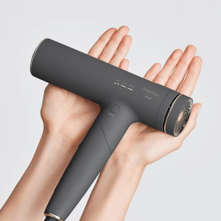 ドライヤー ヘアドライヤー プラズマイオンヘアドライヤー Angelique マクセル MXDR-700A-GY グレー 爆買の画像
