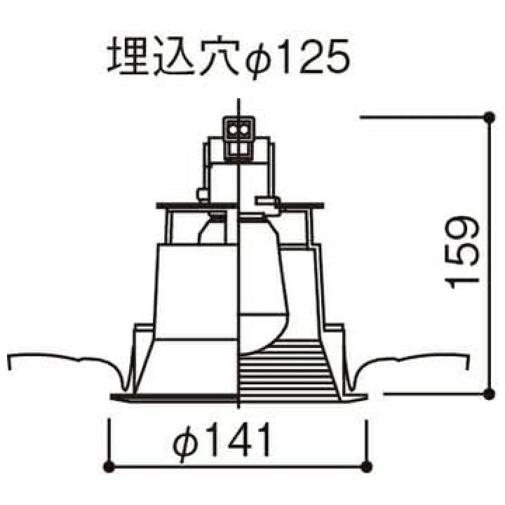 Panasonic（パナソニック） 照明 照明器具 LED 照明器具 ダウンライト