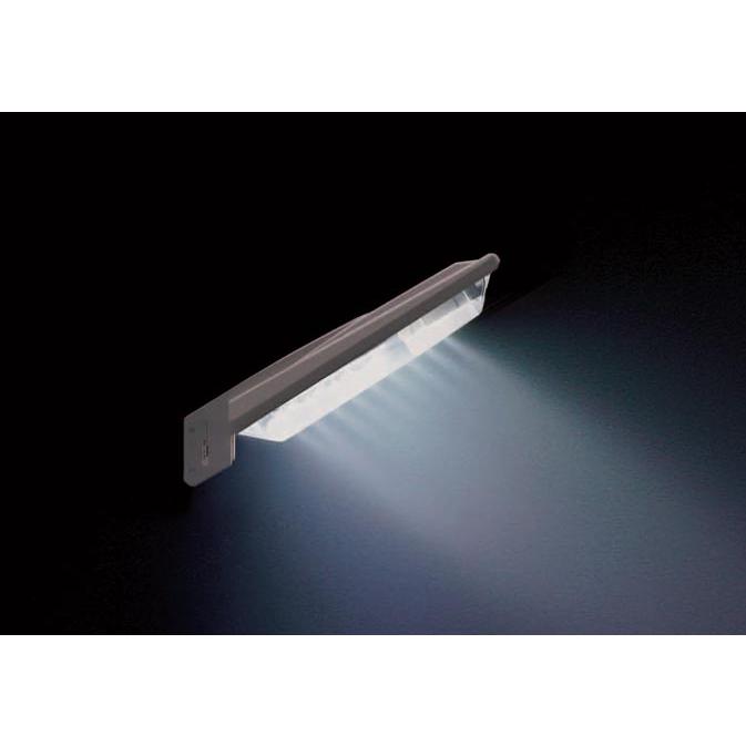 パナソニック LED 防犯灯 駐車場用 電力柱取付型 昼白色 ASA樹脂製 明光色 防雨型 防まつ型 明るさセンサ内蔵 AreaLux パネル付型 NNY20498LE1の画像
