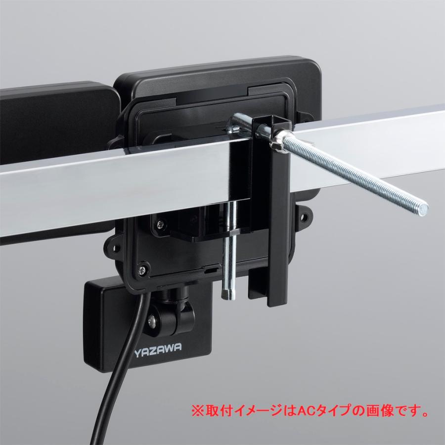 YAZAWA YAZAWA LEDセンサーライト 乾電池式 防雨タイプ 調光タイプ 6W