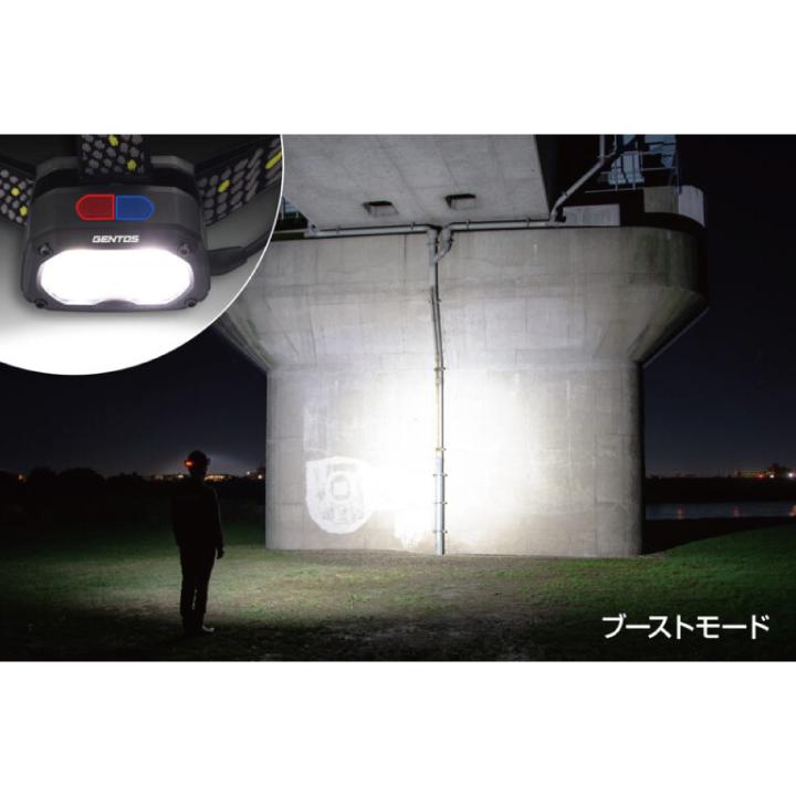 GENTOS（ジェントス） ヘッドライト 充電式 TX-D434R : インプリンク