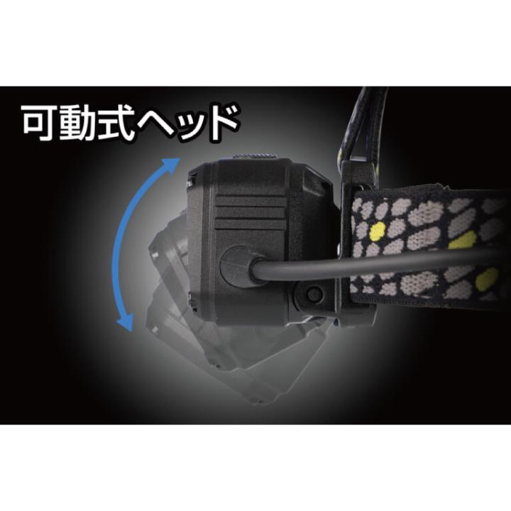 GENTOS（ジェントス） 在庫あり ヘッドライト 充電式 TX-D434R