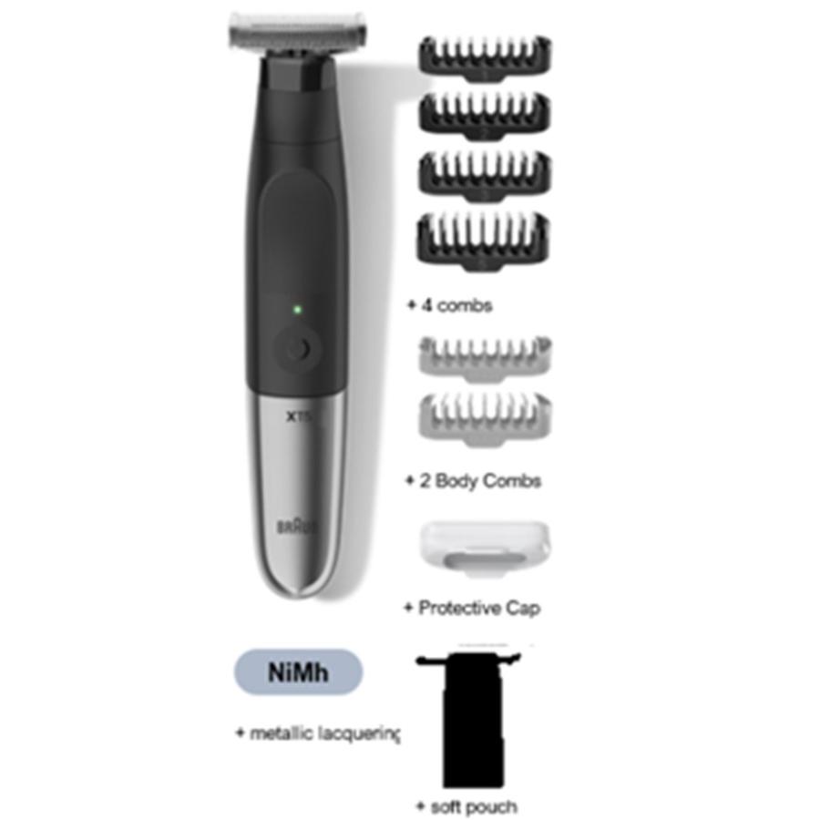 ハマーさん専用 BRAUN（ブラウン） ボディトリマー メンズ ボディグルーマー フェイス