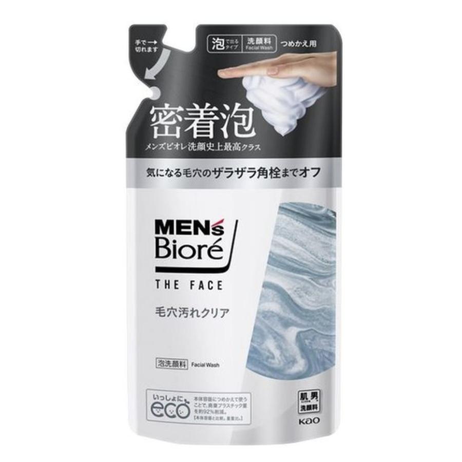 15点セット◆ グレーヌポー　フェイシャルウォッシュ　洗顔料　付け替え　詰め替え メンズビオレ 洗顔 ザ・フェイス 毛穴汚れクリア つめかえ用 170ml 1