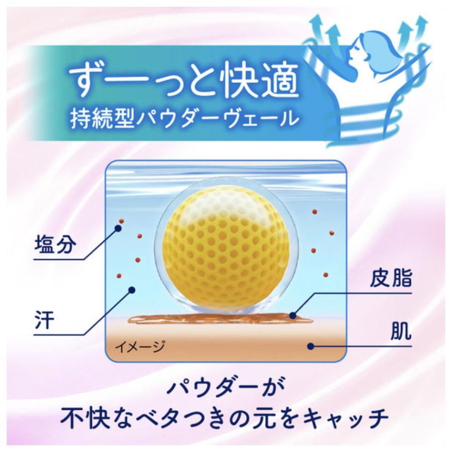 Biore Zero ビオレ さらさらパウダーシート クール無香性 10枚 5セット
