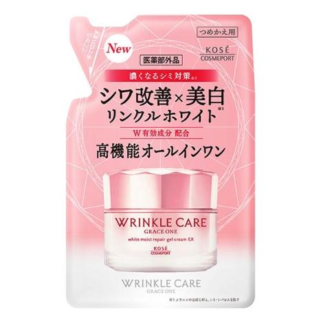 グレイスワン リンクルホワイトジェル 詰め替え用 5個セット コーセーコスメポート グレイス ワン リンクルホワイトジェル 詰