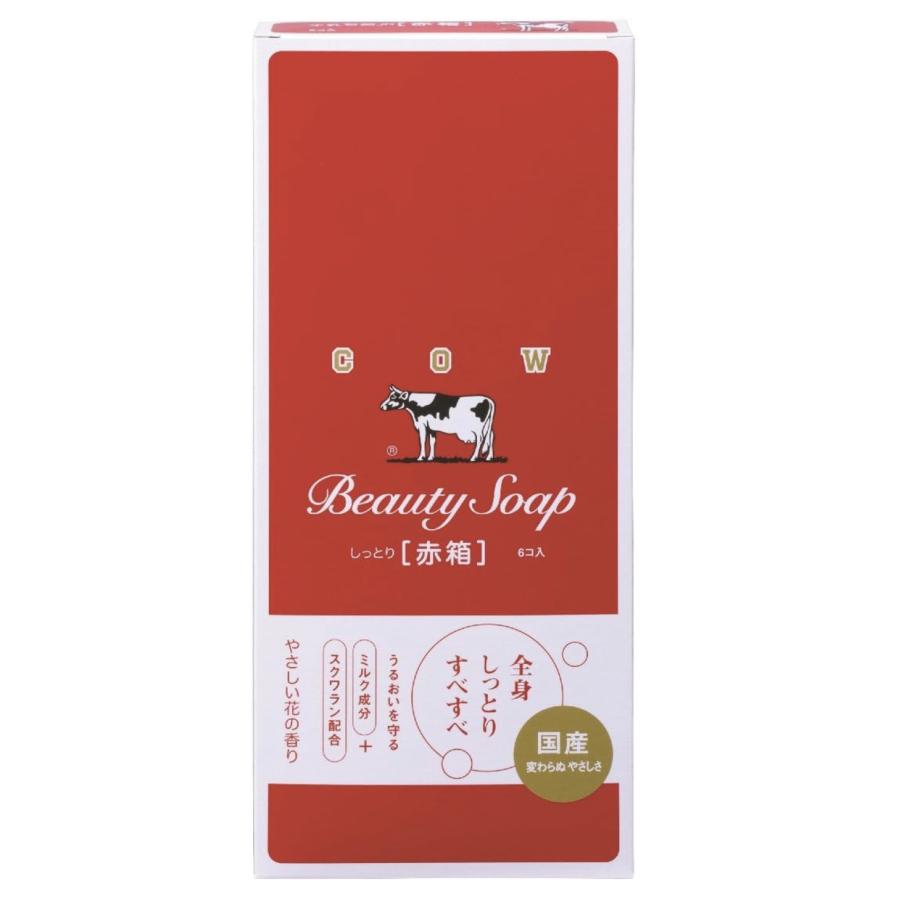 カウブランド 牛乳石鹸 赤箱 石鹸 90g 6個入 2個セット 赤箱石鹸 カウブランド 牛乳石鹸 赤箱 石鹸 90g 6個入 2個セット 赤箱石鹸