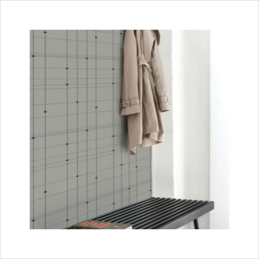 テンペーパー 内装 テンペーパー 貼ってはがせる 住宅設備 壁紙シール Tempaper サーモスキャッド グレーブラウン 406 ペンキと壁紙 シールのインプルーヴ