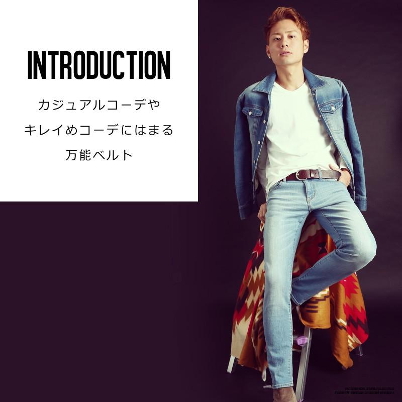 本革ベルト 革ベルト ベルト メンズ レザー バックル ビジネス 紳士 フォーマル 牛革 ブラック ブラウン プレゼント | improves | 02