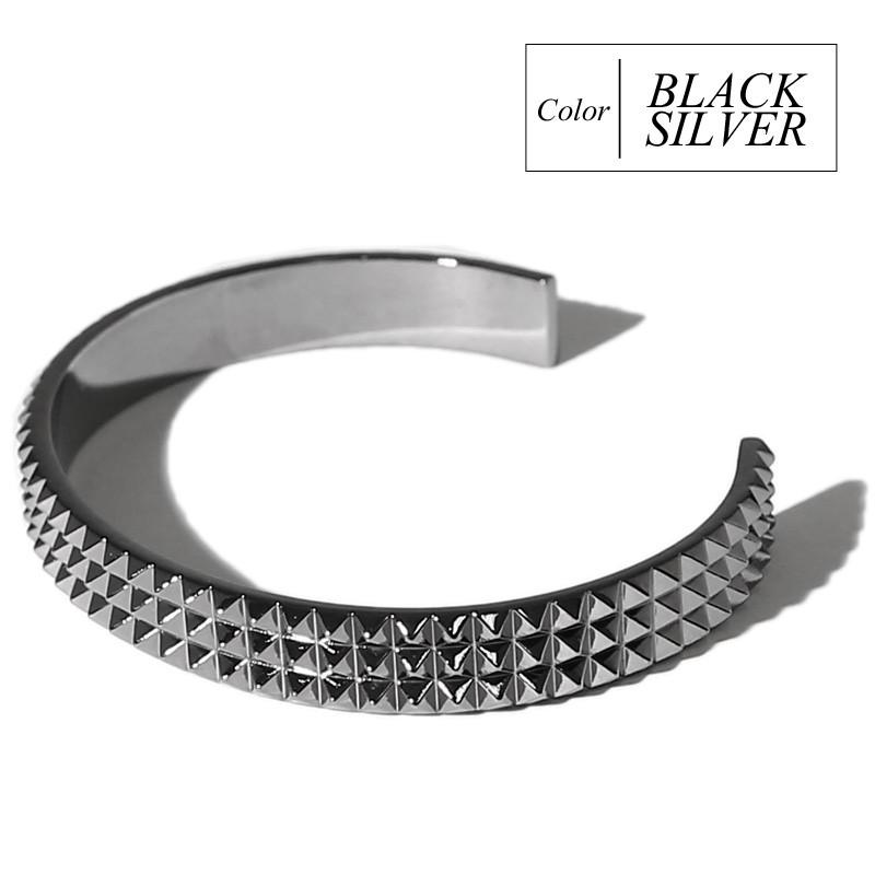 バングル ブレスレット アクセサリー メンズ シルバー ゴールド プレゼント | improves | 06