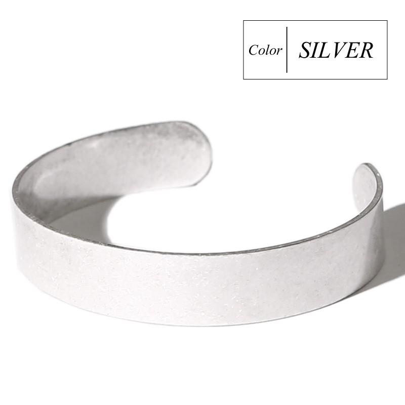 バングル ブレスレット アクセサリー メンズ ゴールド シルバー プレゼント | improves | 04