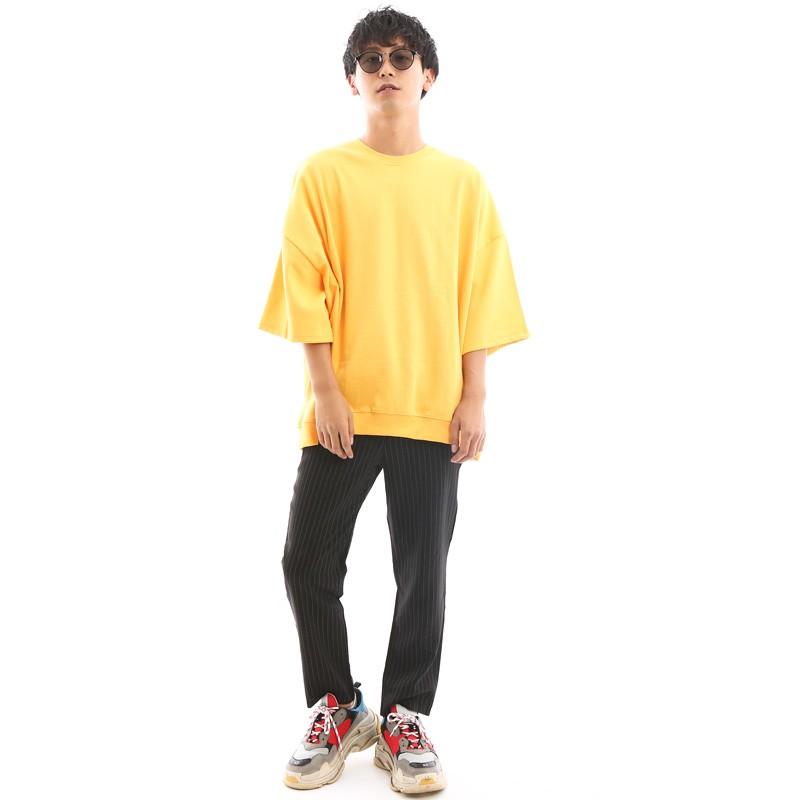 ビッグシルエット 半袖 スウェット Tシャツ 韓国ファッション | improves | 13