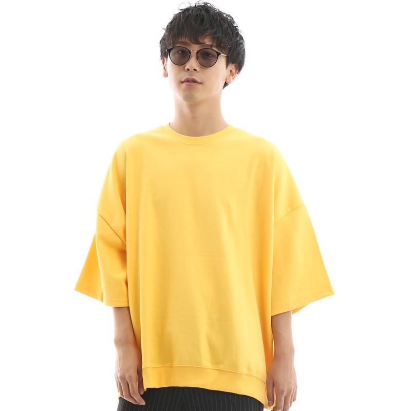 ビッグシルエット 半袖 スウェット Tシャツ 韓国ファッション | improves | 03